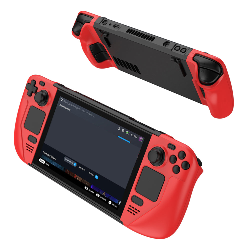 For Steam Deck Anti-Scratch Game Controller Case Shockproof Carbon Steel Protective Cover Protector For Steam Deck Anti-Scratch Game Controller Case Shockproof Carbon Steel Protective Cover Protector
